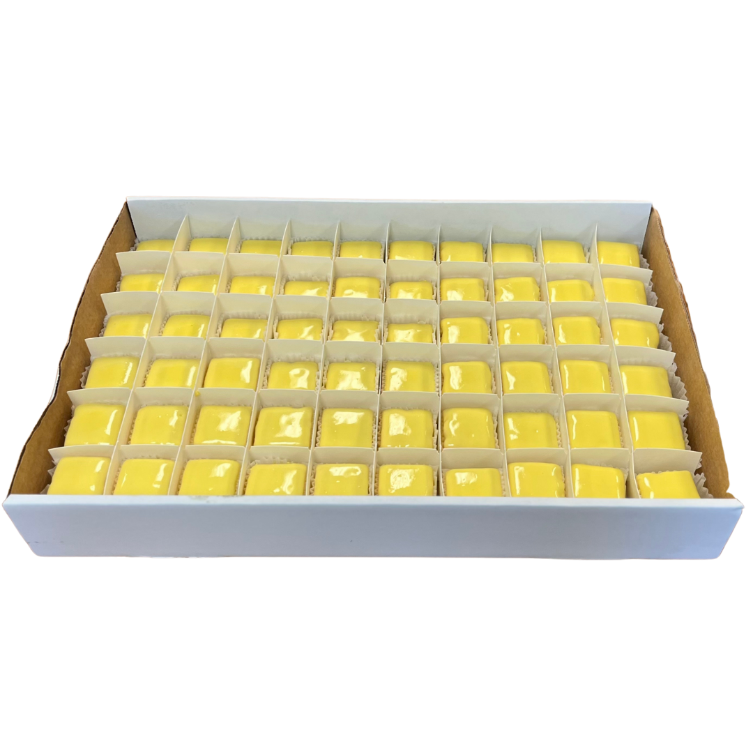 Lemon Undecorated Petit Four