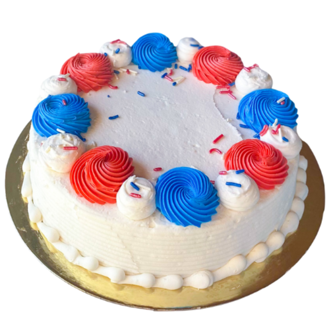 Patriotic Swirl Celebration Round