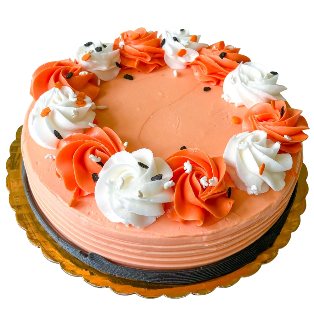Spooky Swirls Cake