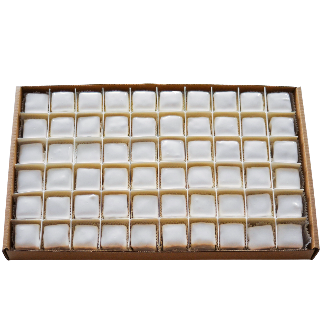 White Undecorated Petit Four