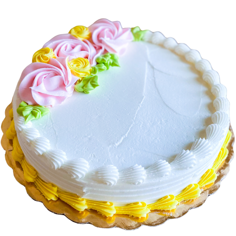 Spring Rosette Cake
